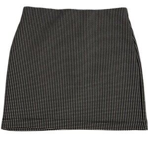 Black and White Forever 21 Mini Skirt Size Small